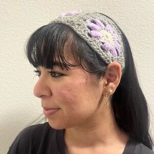 Floral Crochet Headband